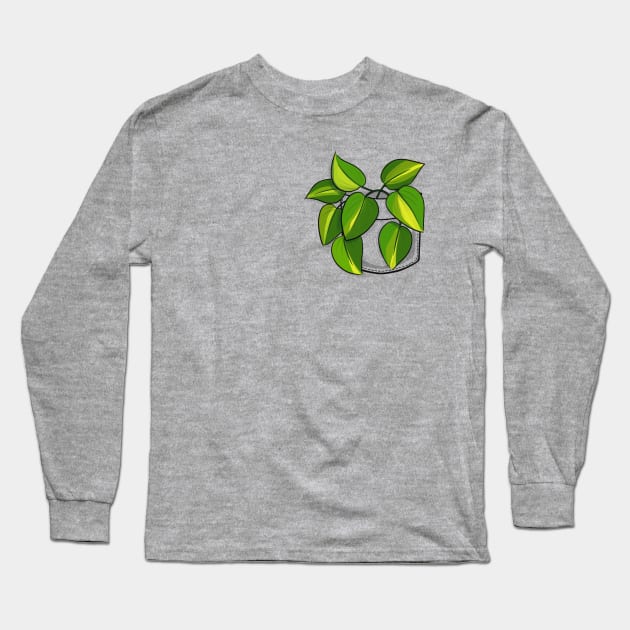 Pocket Plants to go for plant lovers gift Long Sleeve T-Shirt by B*Shoppe